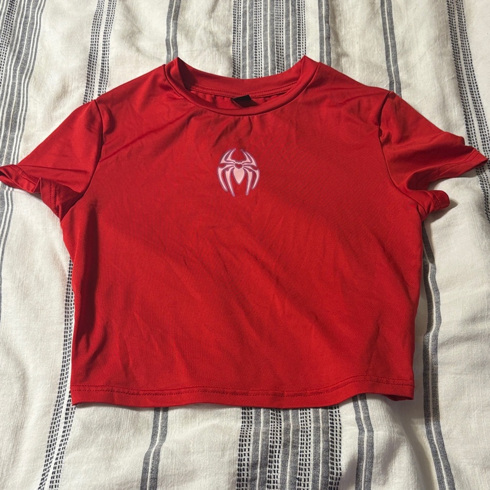 SHEIN Scarlet Spider Graphic Tee